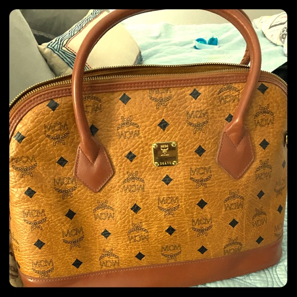 poshmark mcm bag